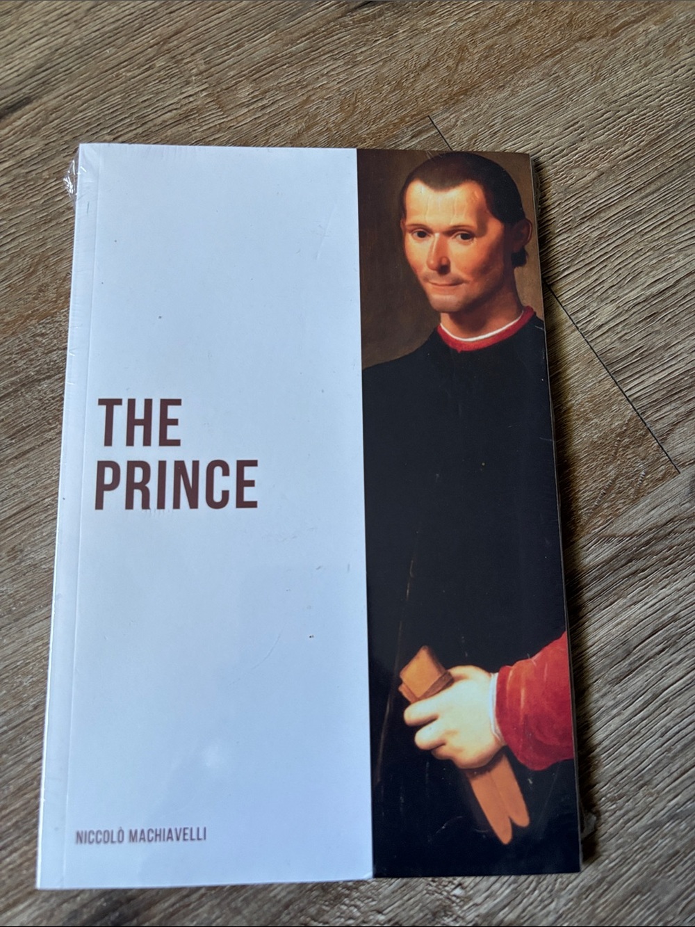 The Prince Hardcover-Style Notebook in White & Black